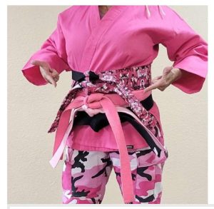 Pink Belts for Breast Cancer