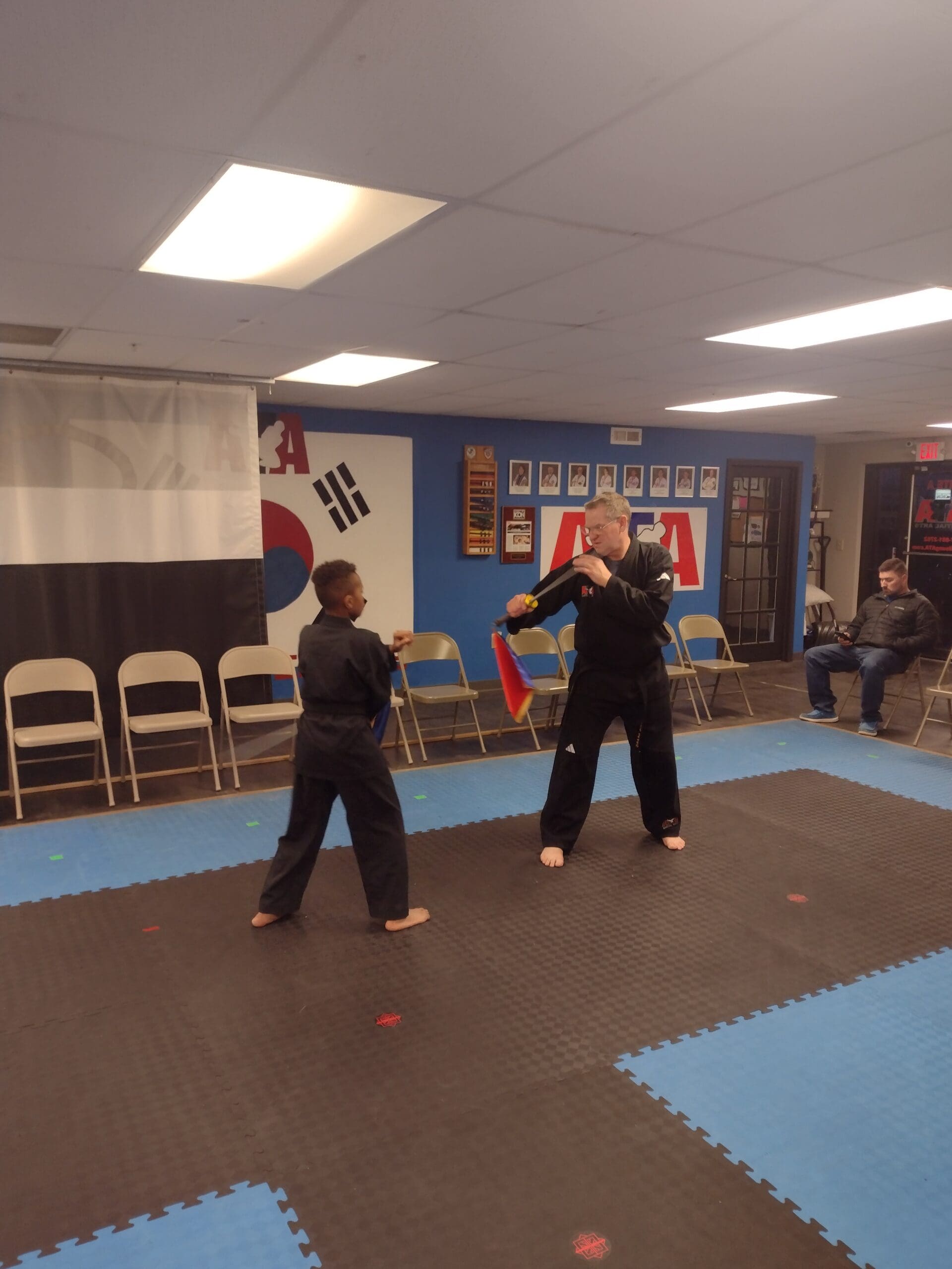 Martial arts training—whether it's Brazilian Jiu-Jitsu, Muay Thai, boxing, Kung Fu, or Krav Maga—provides young people with valuable techniques that build self-control, self-confidence, physical strength, and emotional stability, while promoting mental health, stress reduction, and core values like respect and focus, all taught at each student's own pace by certified instructors using proper protective gear.